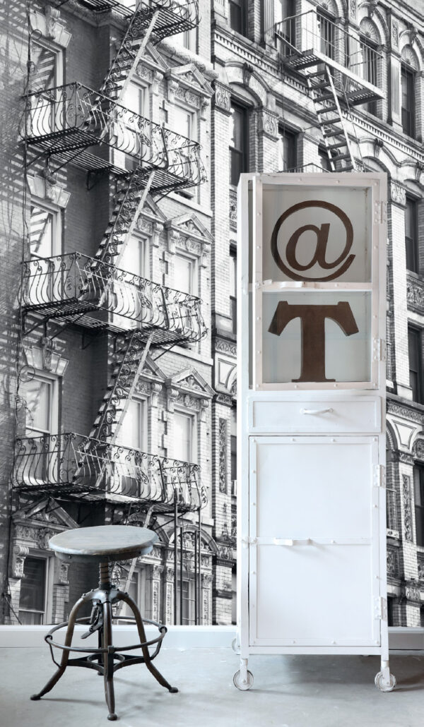 ESTAhome fototapeet tule trepid - mustvalge