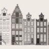 ESTAhome nonwoven tapeedi piir XXL Amsterdami kanali majad - hall
