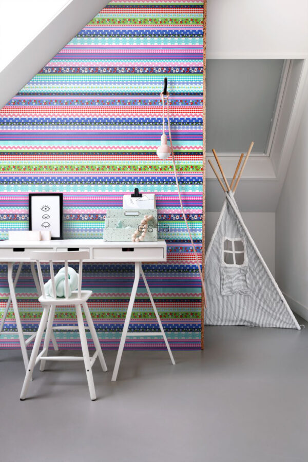 ESTAhome fototapeet väikesed lipsud - mitmevärviline