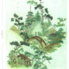 ESTAhome fototapeet chinoiserie - roheline ja pruun