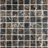 ESTAhome mittekootud tapeet XXL mosaiiktahvlid - pruun ja must
