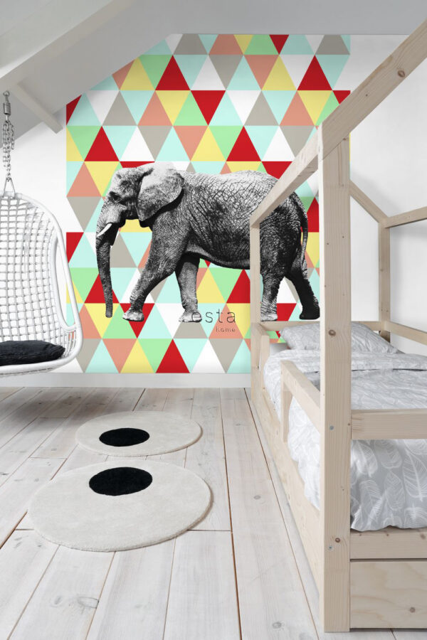 ESTAhome fototapeet elevant mitmevärviline
