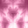 ESTAhome fototapeet seinamotiiv shibori tie-dye - intensiivne fuksiaroosa