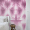ESTAhome fototapeet seinamotiiv shibori tie-dye - intensiivne fuksiaroosa