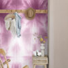 ESTAhome fototapeet seinamotiiv shibori tie-dye - intensiivne fuksiaroosa