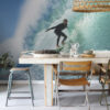 ESTAhome fototapeet surf - sinine ja mere roheline