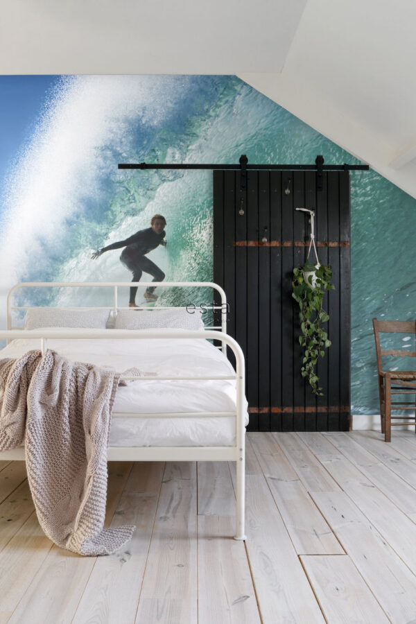 ESTAhome fototapeet surf - sinine ja mere roheline