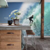 ESTAhome fototapeet surf - sinine ja mere roheline