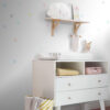 ESTAhome polkadot fototapeet - hall, kollane, lilla, heleroosa, mündiroheline, sinine ja oranž