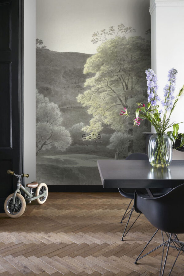 ESTAhome fototapeet metsamaastik - mündiroheline