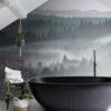 ESTAhome fototapeet udused mäed - roheline