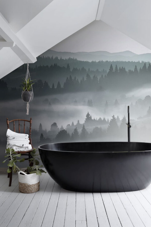 ESTAhome fototapeet udused mäed - roheline