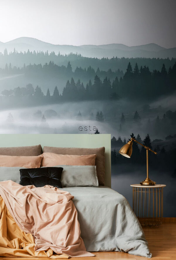 ESTAhome fototapeet udused mäed - roheline
