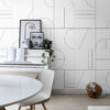 ESTAhome fototapeet art deco motiiv - valge ja must