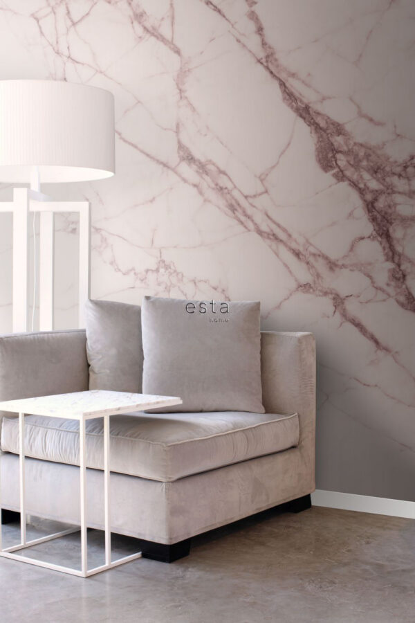 ESTAhome fototapeet marmor hall roosa