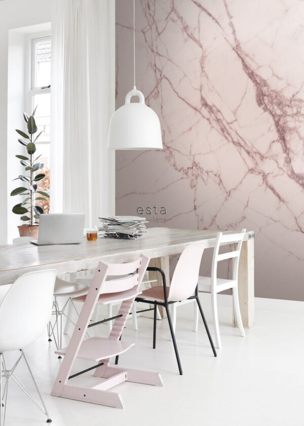ESTAhome fototapeet marmor hall roosa