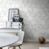 ESTAhome fototapeet marmor must-valge-kuld
