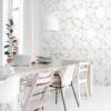 ESTAhome fototapeet marmor must-valge-kuld
