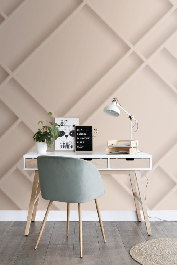 ESTAhome fototapeet seinapaneel pehme roosa