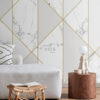 ESTAhome fototapeet marmor must-valge, hall ja kuld