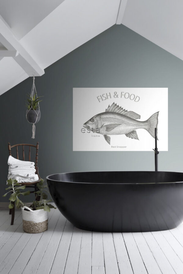 ESTAhome isekleebiv seinakleebis kala must