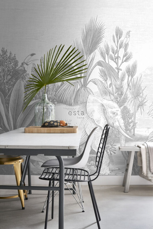 ESTAhome jungle fototapeet - hall