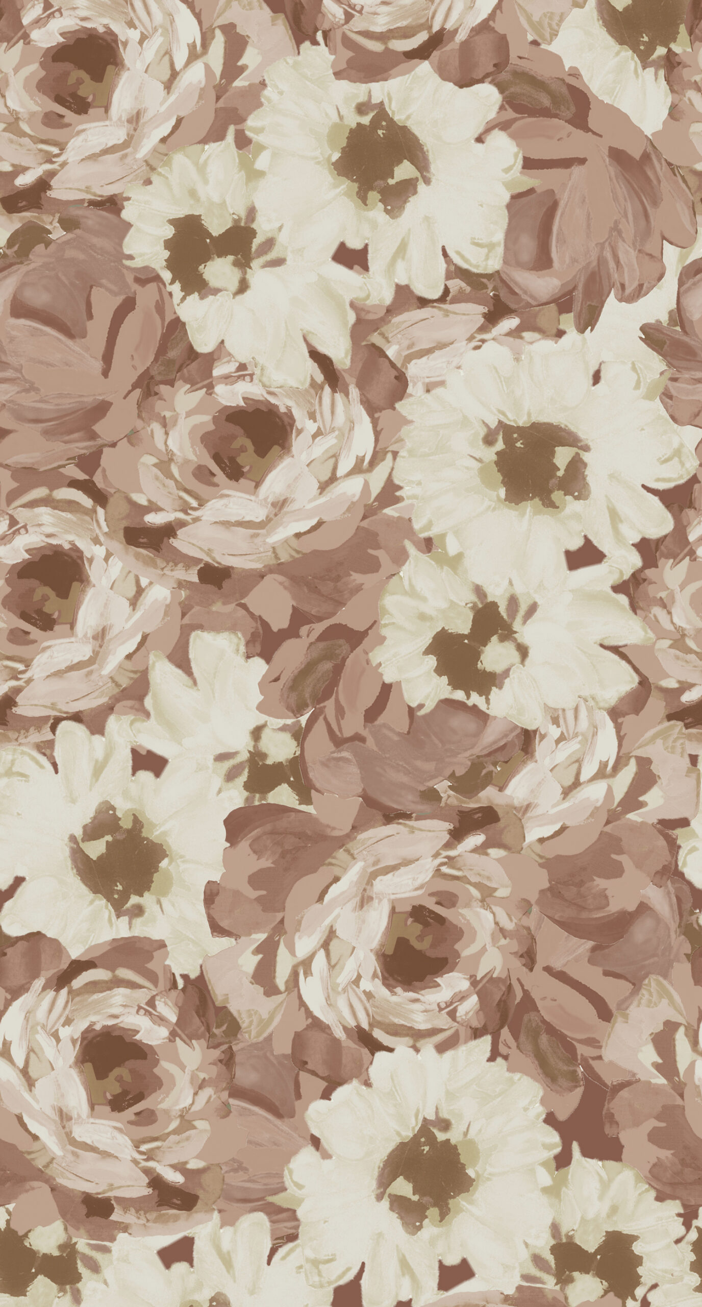 ESTAhome fototapeet vintage lilled antiikroosa