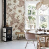 ESTAhome fototapeet vintage lilled antiikroosa