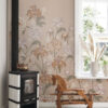 ESTAhome fototapeet vintage lilled - antiikroosa ja terrakota