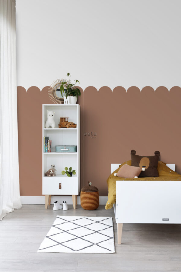 ESTAhome fototapeet laineline terrakota sein - terrakota