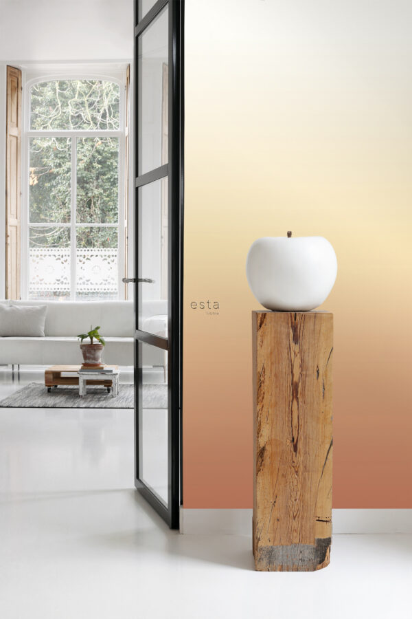 ESTAhome fototapeet seinast laeni dip dye gradient oranž