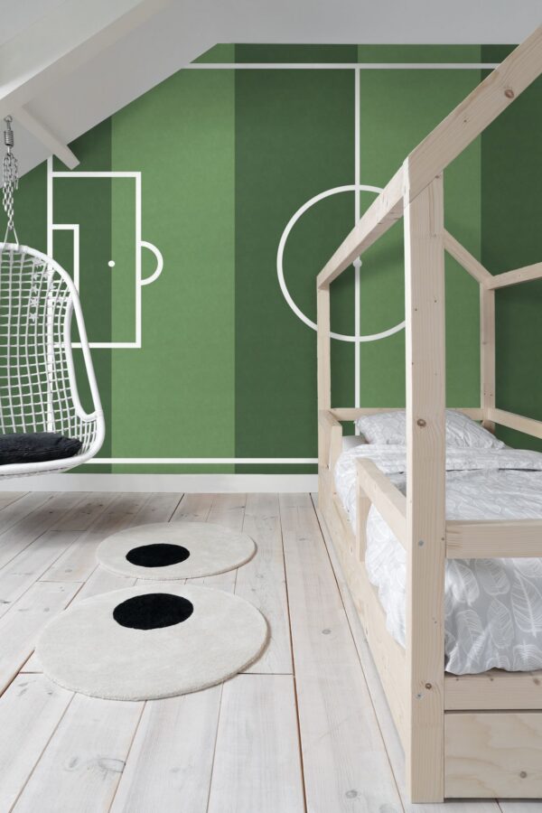 ESTAhome fototapeet jalgpalliväljak - roheline
