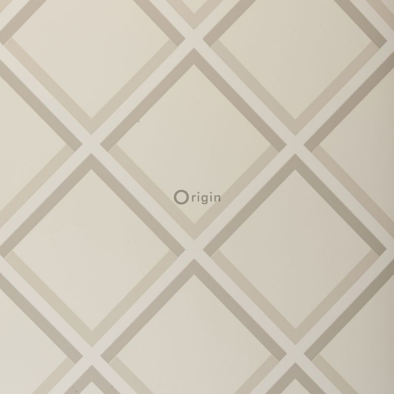 Origin Wallcoverings geomeetriline motiiv tapeet - beež