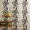 Origin Wallcoverings tapeet lilled - must ja beež