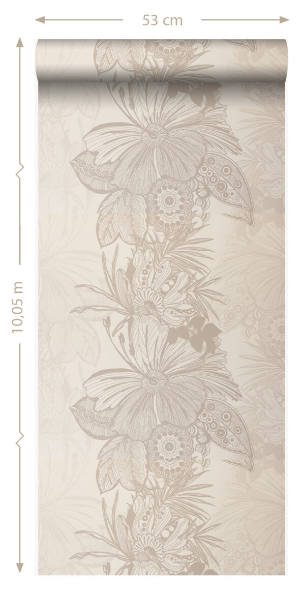 Origin Wallcoverings tapeet lilled - beež