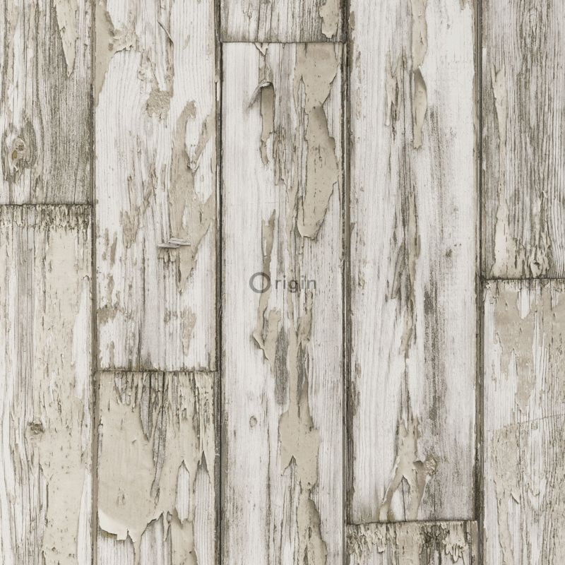 Origin Wallcoverings tapeet puidulaast hall