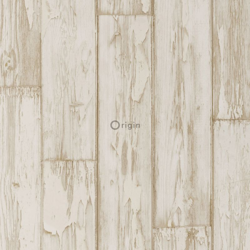 Origin Wallcoverings tapeet puidust lauad - beež