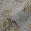 Origin Wallcoverings lillemotiiv tapeet - taupe hall ja pruun