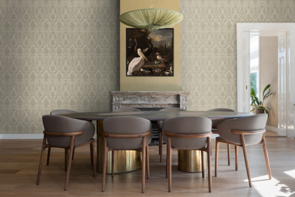 Origin Wallcoverings tapeet ornament taupe