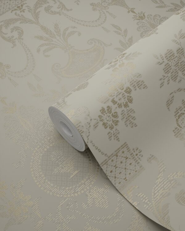 Origin Wallcoverings tapeet ornament taupe
