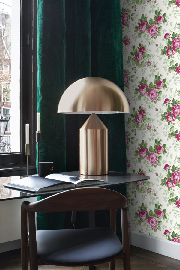 Origin Wallcoverings tapeetroosid - roosa