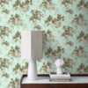 Origin Wallcoverings tapeetroosid - türkiissinine