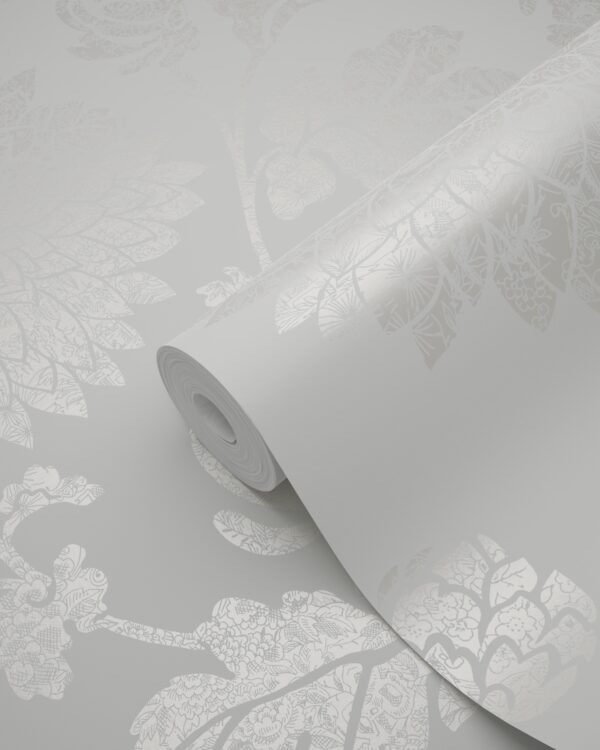 Origin Wallcoverings tapeet lilled valge