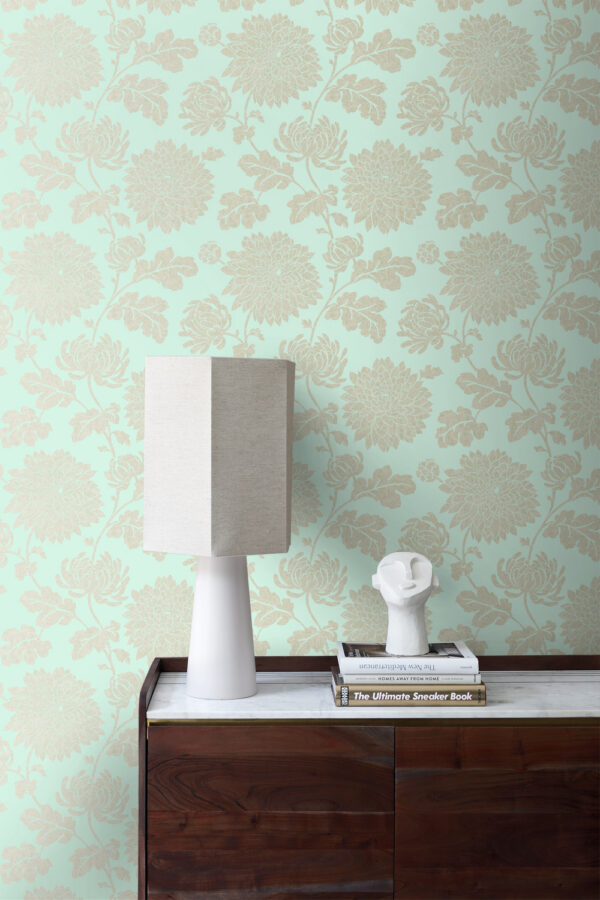 Origin Wallcoverings lillemotiiv tapeet - celadonroheline