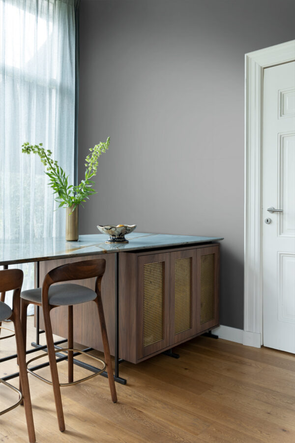 Origin Wallcoverings tapeet ühtlane tumehall