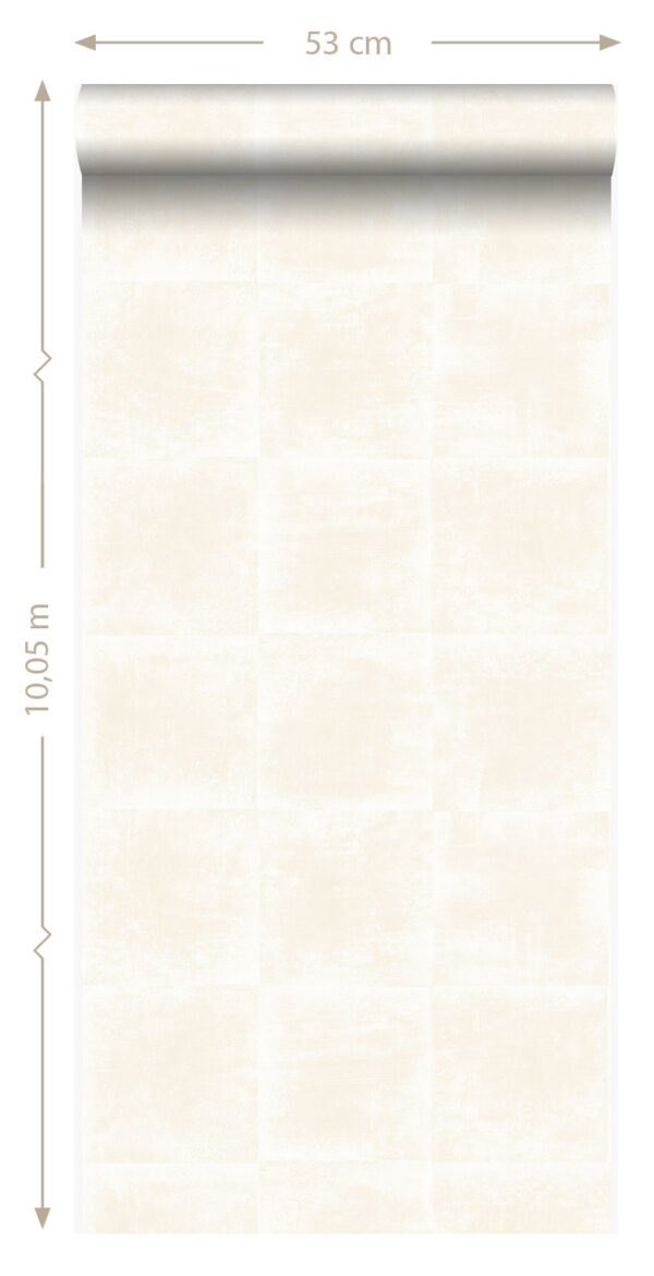 Origin Wallcoverings tapeet ühevärviline - valge