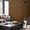 Origin Wallcoverings tapeet sile läikiv vaskpruun - vaskpruun