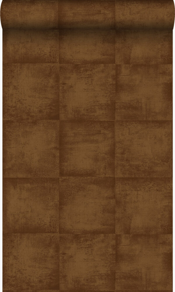 Origin Wallcoverings tapeet sile läikiv vaskpruun - vaskpruun