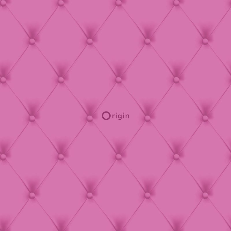 Origin Wallcoverings tapeet nööpidega roosa
