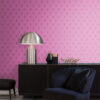 Origin Wallcoverings tapeet nööpidega roosa
